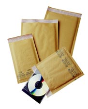 CDM-CD Mailer Craft Paper & Bubble